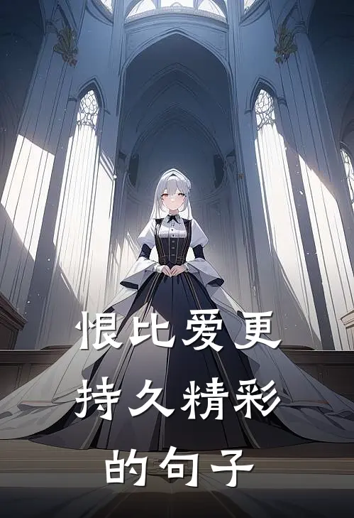 恨比爱更持久精彩的句子
