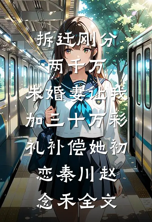 拆迁刚分两千万，未婚妻让我加三十万彩礼补偿她初恋秦川赵念禾全文