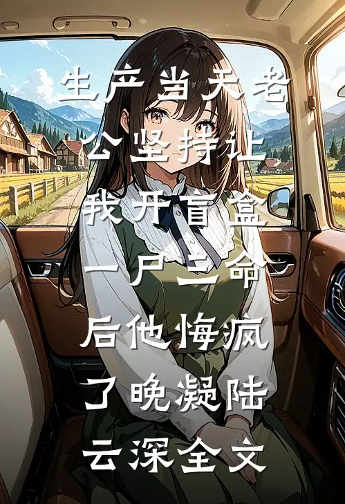 生产当天老公坚持让我开盲盒，一尸三命后他悔疯了晚凝陆云深全文