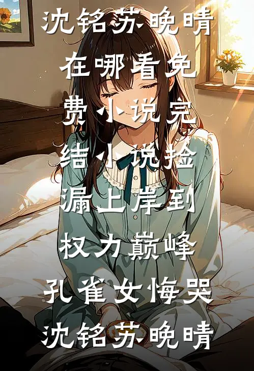 捡漏上岸到权力巅峰，孔雀女悔哭沈铭苏晚晴在哪看免费小说_完结小说捡漏上岸到权力巅峰，孔雀女悔哭(沈铭苏晚晴)