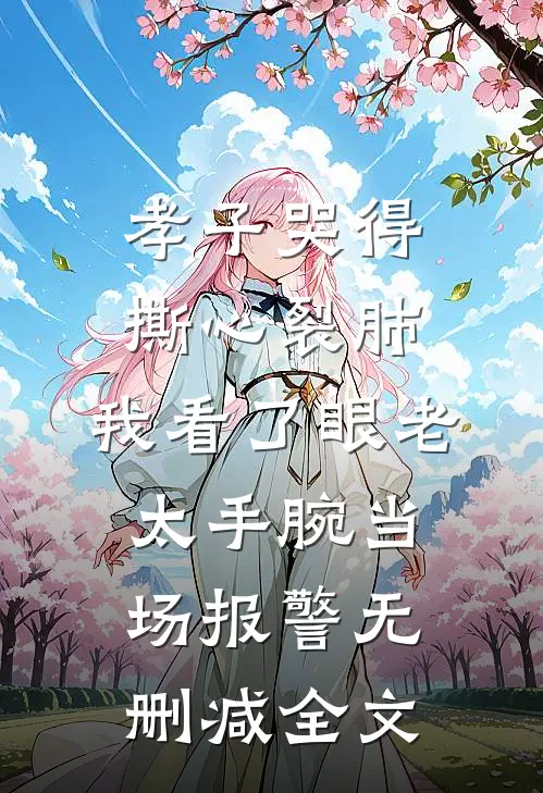 孝子哭得撕心裂肺，我看了眼老太手腕当场报警无删减全文