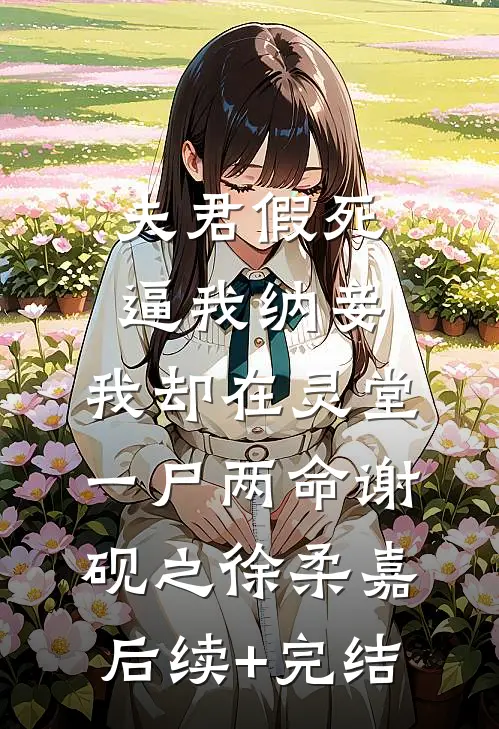 夫君假死逼我纳妾，我却在灵堂一尸两命谢砚之徐柔嘉后续+完结