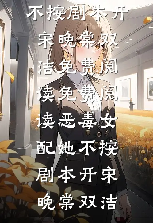 恶毒女配她不按剧本开宋晚棠双洁免费阅读_免费阅读恶毒女配她不按剧本开宋晚棠双洁