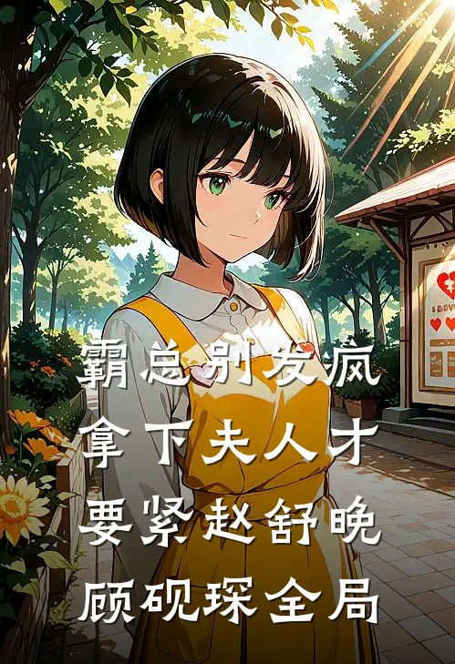 霸总别发疯，拿下夫人才要紧赵舒晚顾砚琛全局