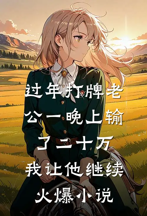 过年打牌老公一晚上输了二十万，我让他继续火爆小说