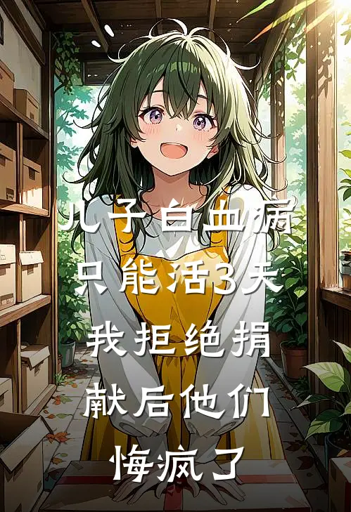 儿子白血病只能活3天，我拒绝捐献后他们悔疯了