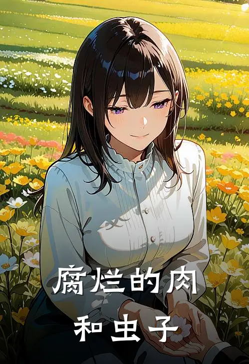 腐烂的肉和虫子