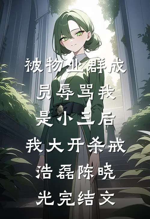 被物业群成员辱骂我是小三后，我大开杀戒浩磊陈晓光完结文