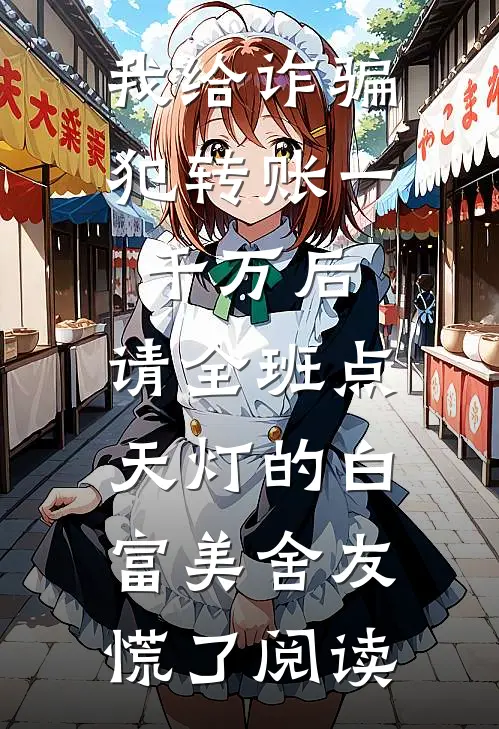 我给诈骗犯转账一千万后，请全班点天灯的白富美舍友慌了阅读