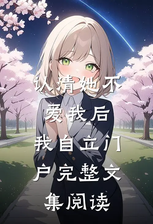 认清她不爱我后，我自立门户完整文集阅读