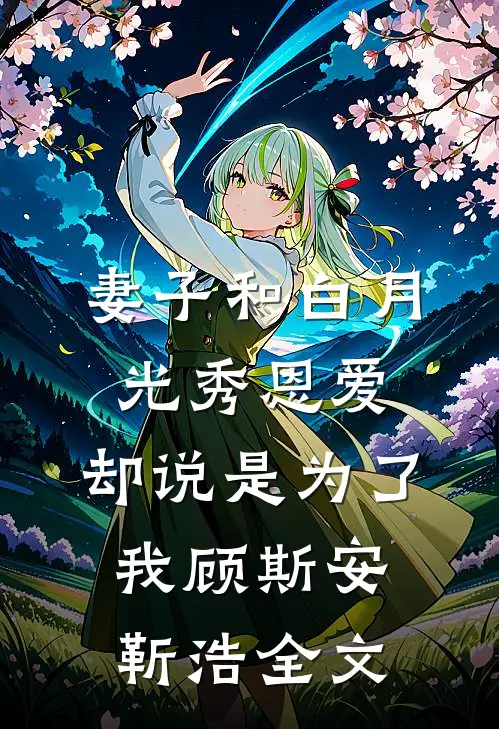 妻子和白月光秀恩爱，却说是为了我顾斯安靳浩全文