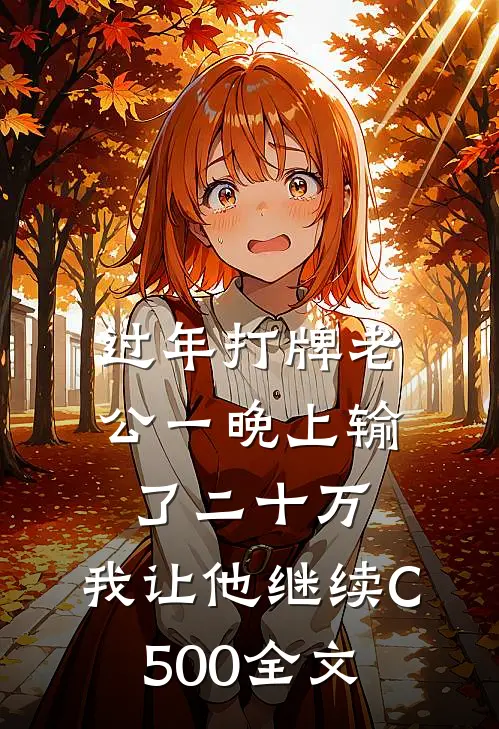 过年打牌老公一晚上输了二十万，我让他继续C500全文