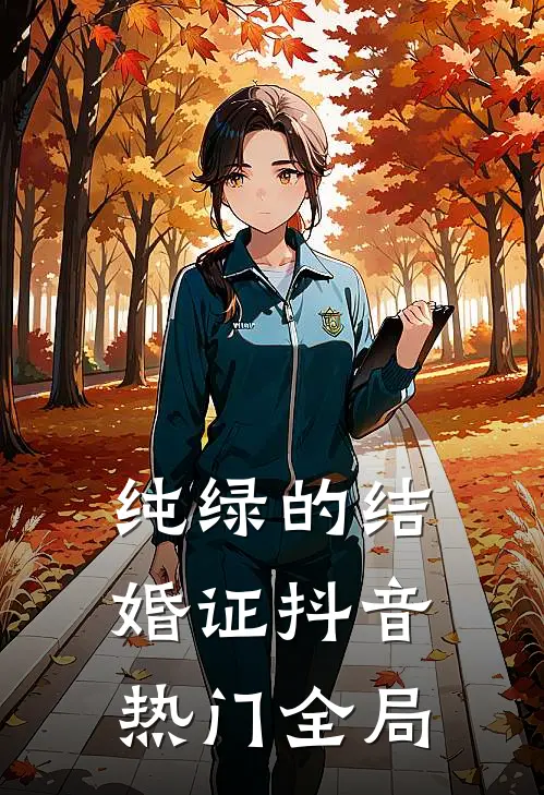 纯绿的结婚证抖音热门全局