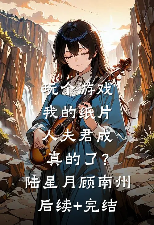 玩个游戏，我的纸片人夫君成真的了？陆星月顾南州后续+完结