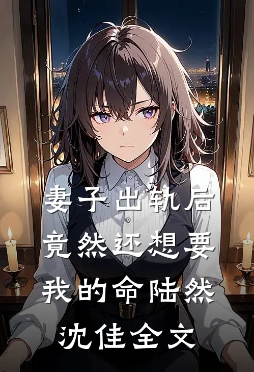 妻子出轨后竟然还想要我的命陆然沈佳全文