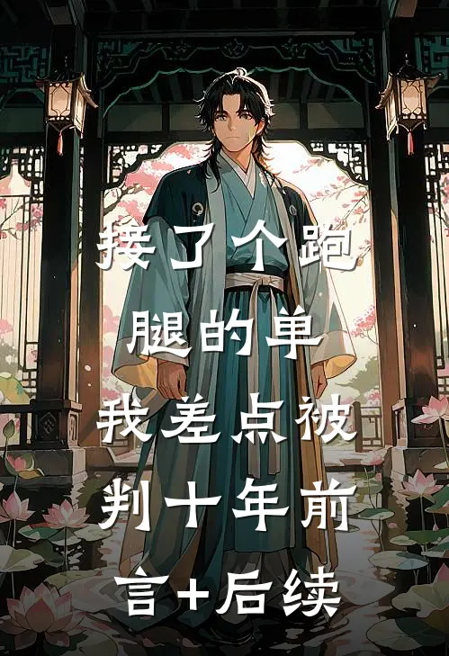 接了个跑腿的单，我差点被判十年前言+后续